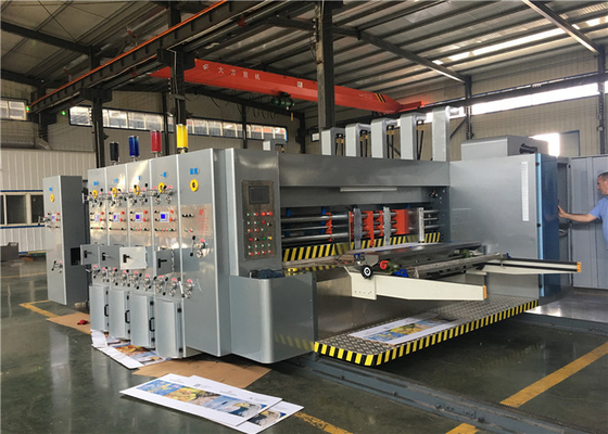 China Impressora Slotter de Flexo da estrutura da engrenagem planetária/máquina de embalagem caixa da caixa fornecedor
