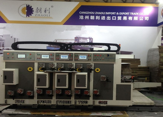 China Do automóvel ondulado da máquina de Slotter da impressora de Flexo da caixa alimentação independente da borda de ataque fornecedor