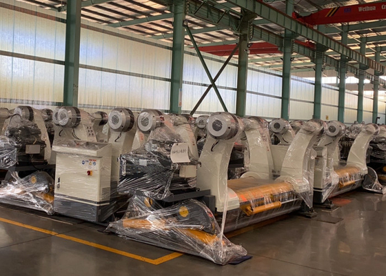 China Longa vida ondulada hidráulica da máquina da cartonagem do suporte de rolo de moinho de Shaftless fornecedor