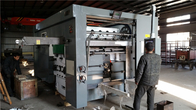 Fully Automatic Corrugated Carton Creasing And Die Cutting Machine One 40GP Container